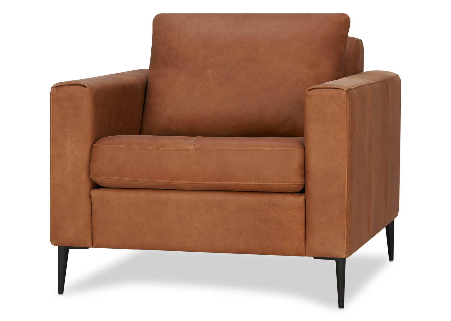 Lucca Custom Leather Armchair