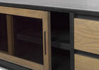 Melville Media Unit -Raven Umber