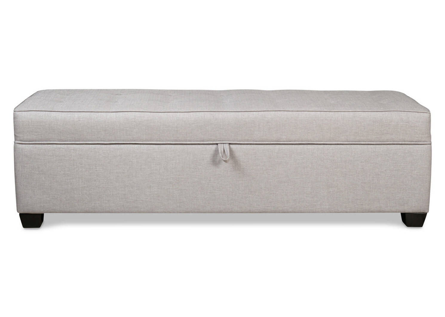 Vault Custom Storage Ottoman 60x18"