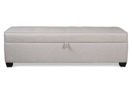 Vault Custom Storage Ottoman 60x18"