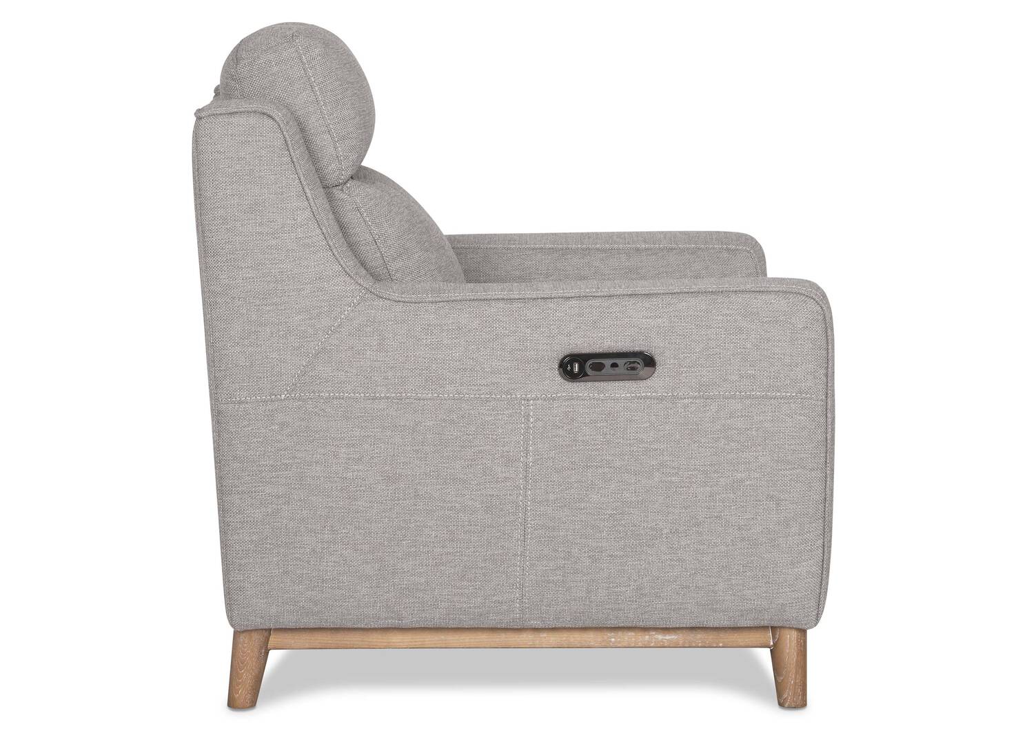 Sanibel Recliner Brava Grey Urban Barn