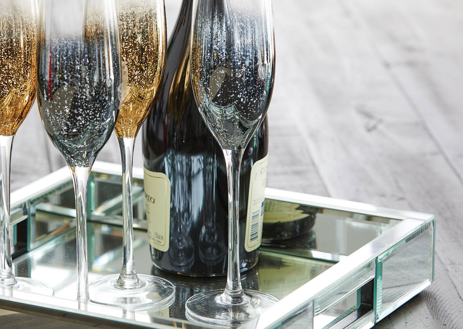 Charlize Mirror Trays