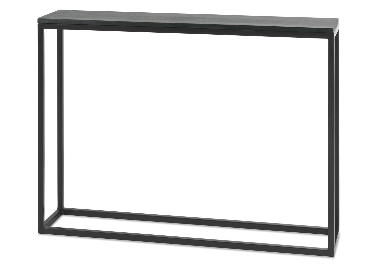 Crosby Narrow Console Table -Mango Black