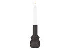 Ezio Candle Holder Narrow Black
