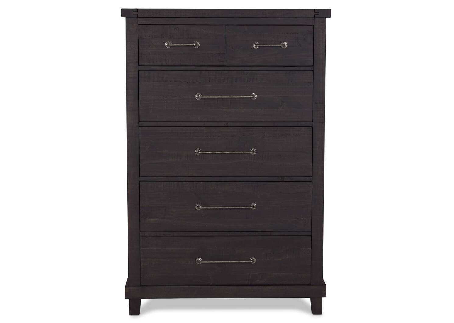 Commode 6 tiroirs Ironside -café