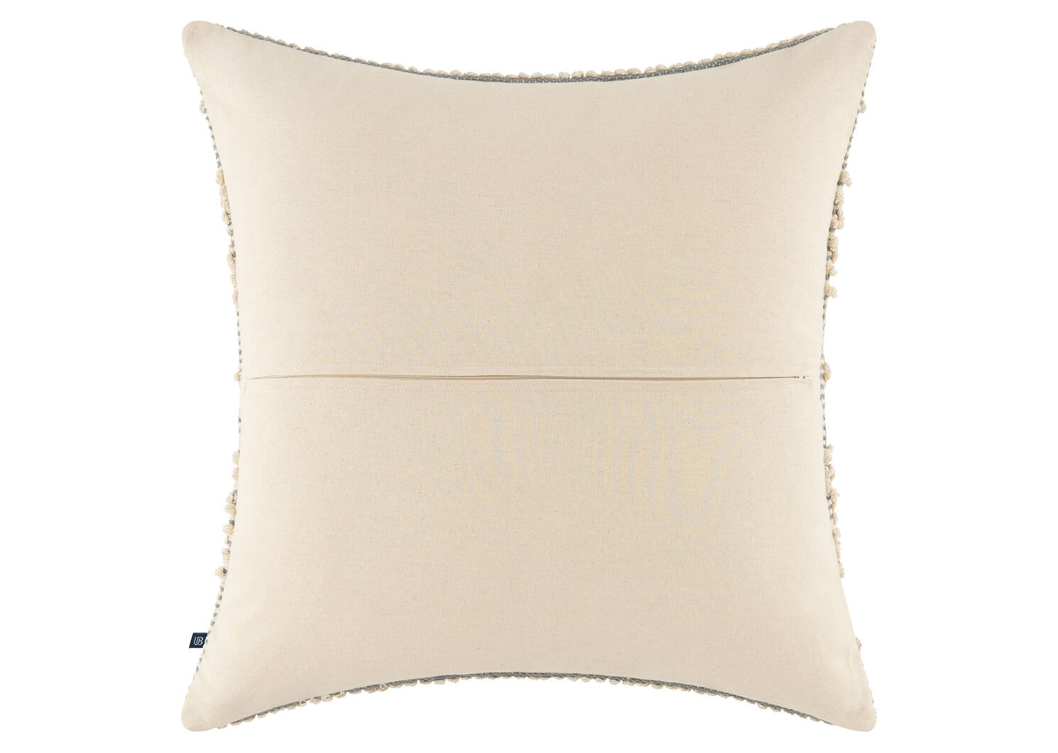 Sourisk Pillow 24x24 Grey/Ivory