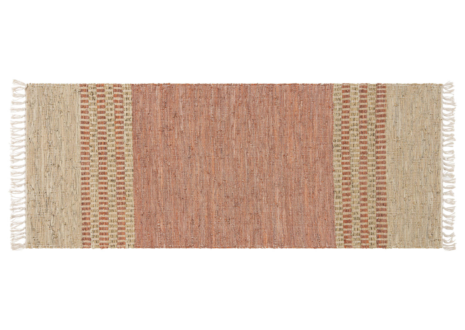 Otis Leather Runner 30X84 Terra/Sand