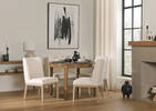 Ryan Dining Chair -Charlotte Ivory