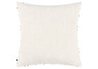 Coussin Mercer 20x20 ivoire/gris