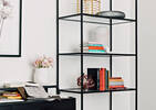Axl Display Shelf -Black Oak