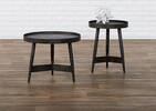 Gibson Accent Table 22" -Espresso Oak