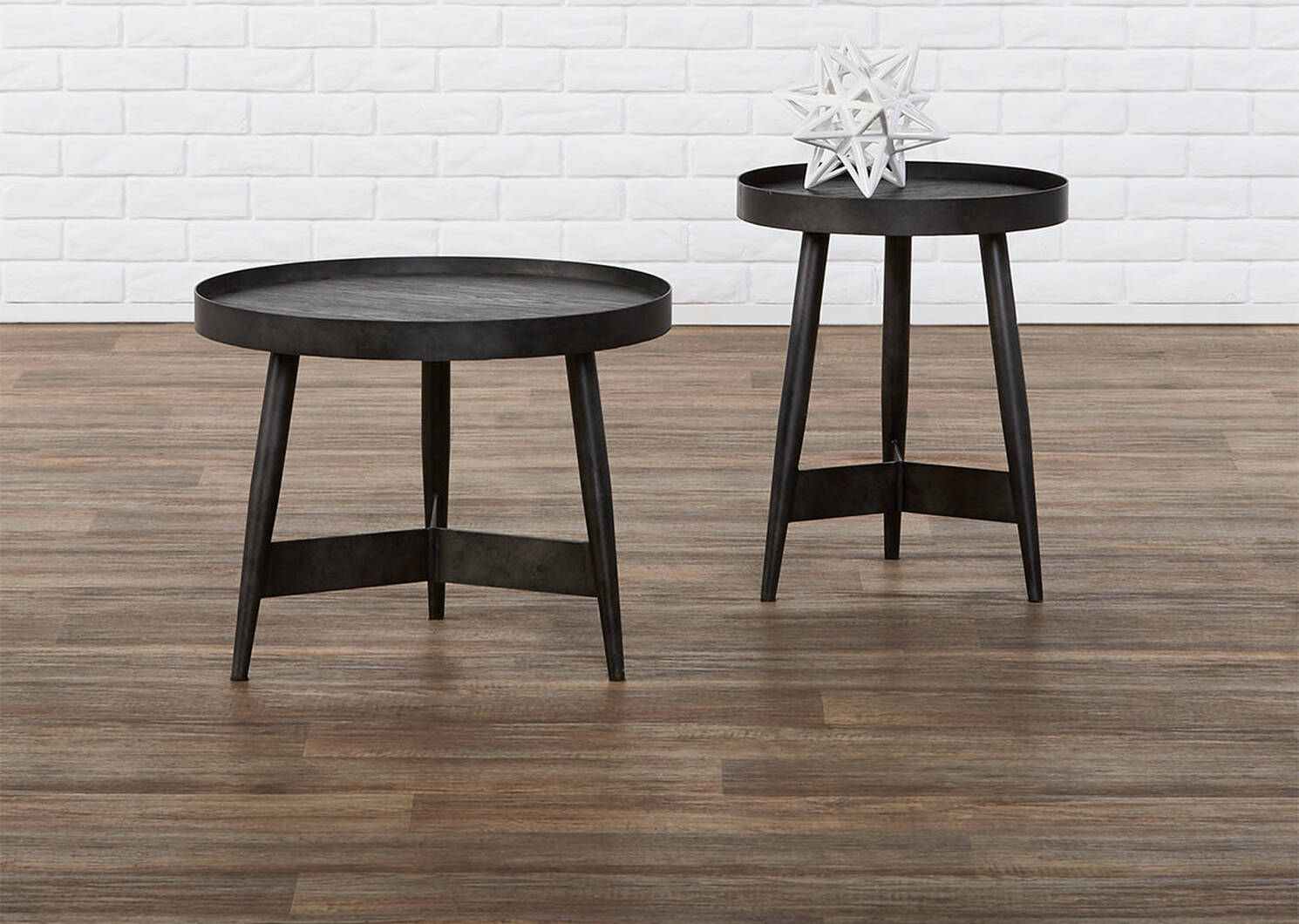Gibson Accent Table 22" -Espresso Oak