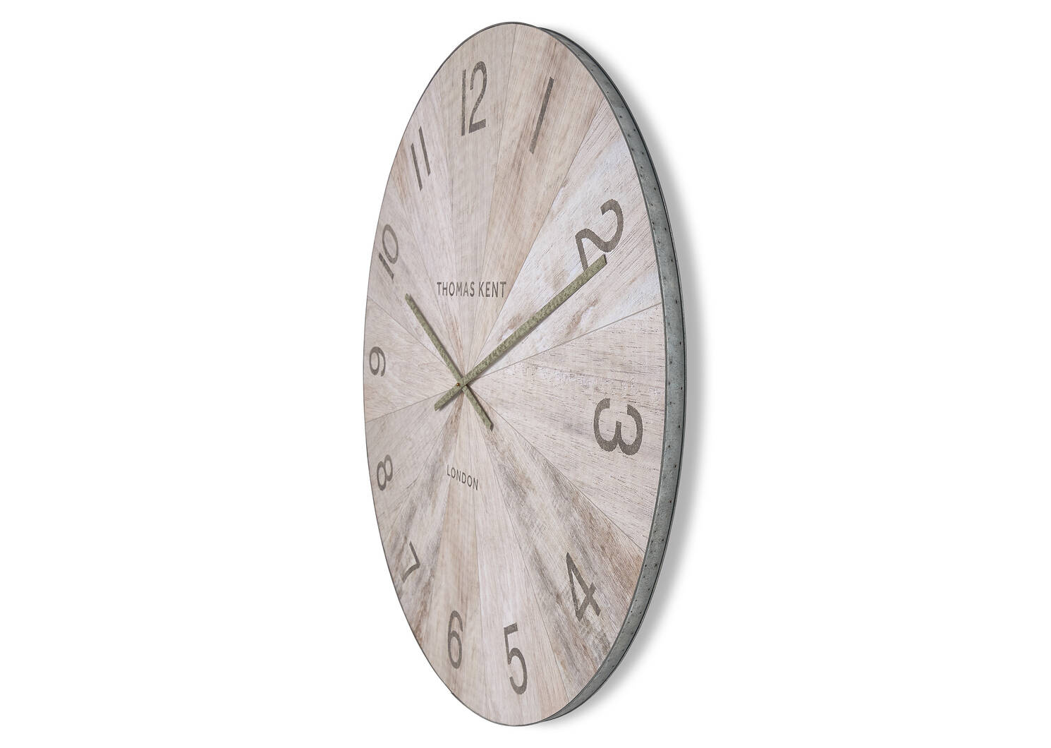Mendel Wall Clock Large Natural