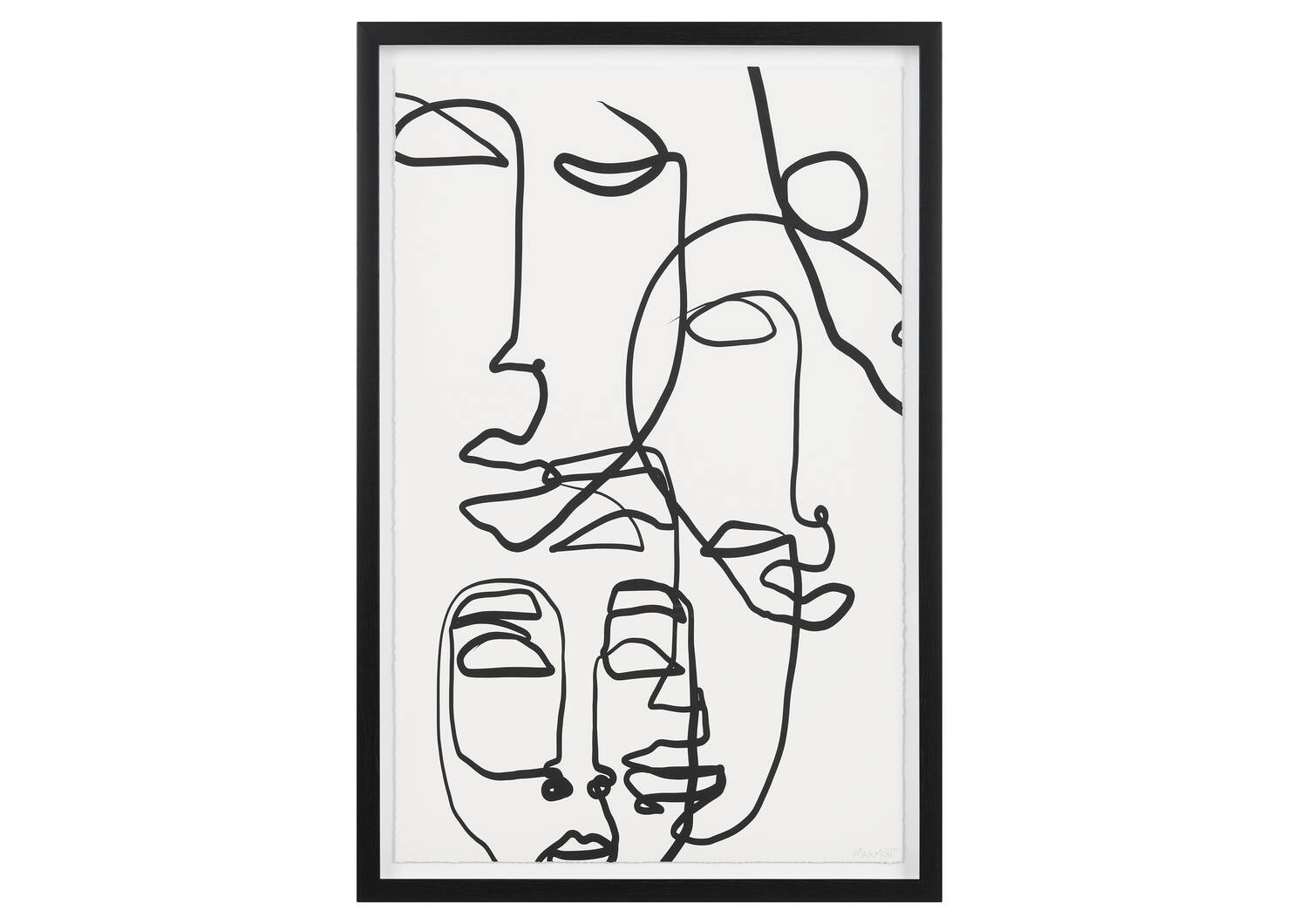 Contour Framed Print