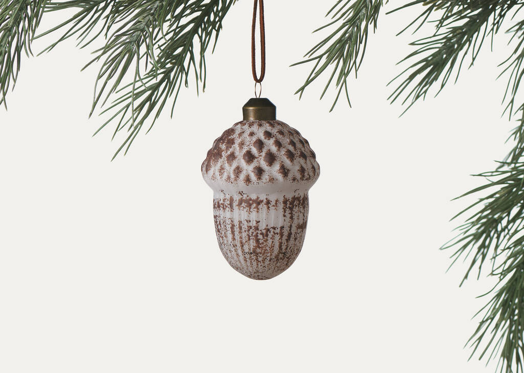 Orn. Antiqued Pinecone