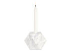 Kota Marble Candle Holder White