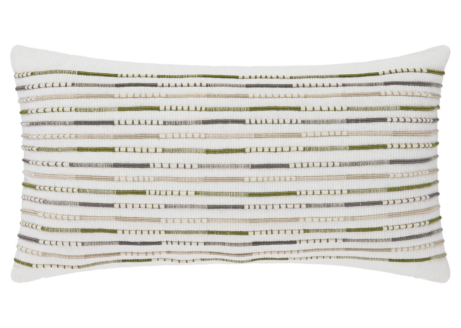 Buena Toss 12x22 Ivory/Green/Grey