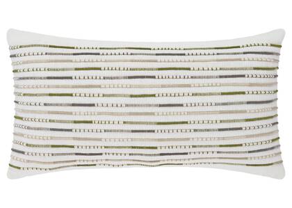Buena Toss 12x22 Ivory/Green/Grey