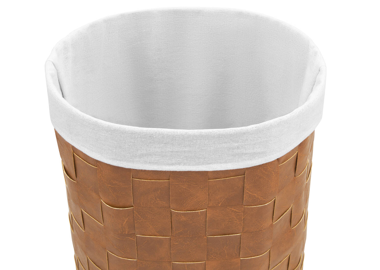 Iona Laundry Basket Cognac