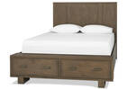 Namara Storage Bed -Amelio Buff, QUEEN