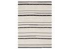Zendaya Cotton Throw Natural/Black