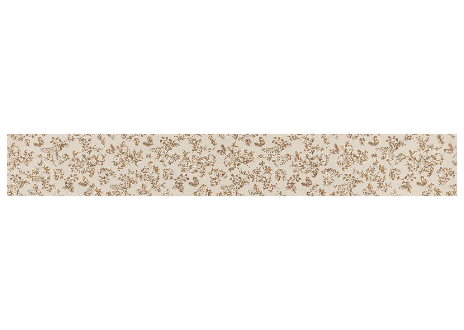 Acorn Table Runner Natural/Fawn