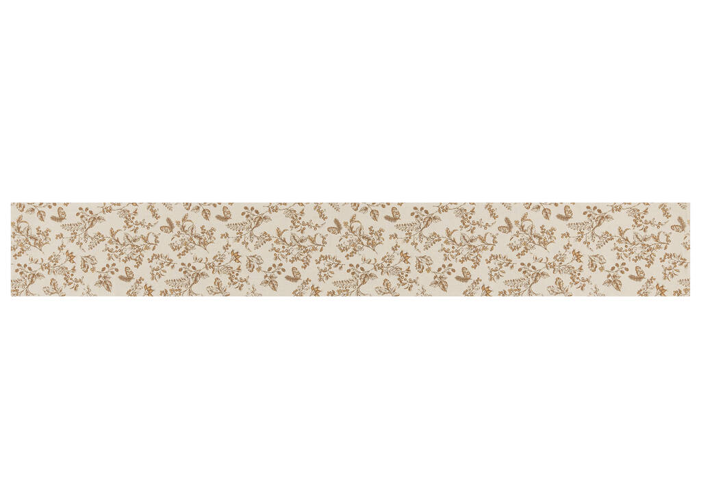 Chemin de table Acorn naturel/faon
