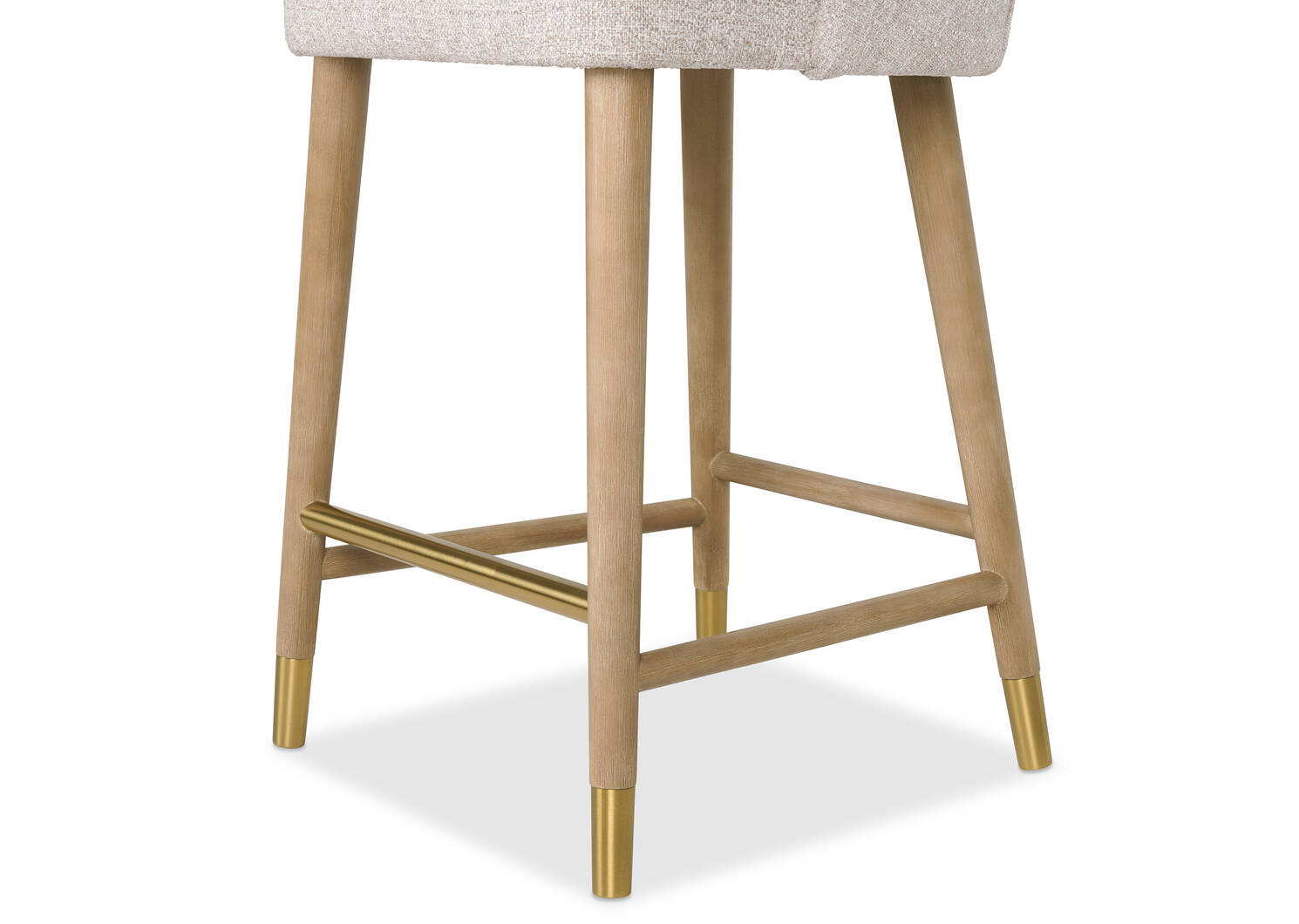 Tabouret Jerusha -Nate gingembre/faon