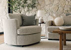 Hampton Pillow 20x20 Pebble/White