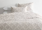 Jared Cotton Duvet Set King Ash