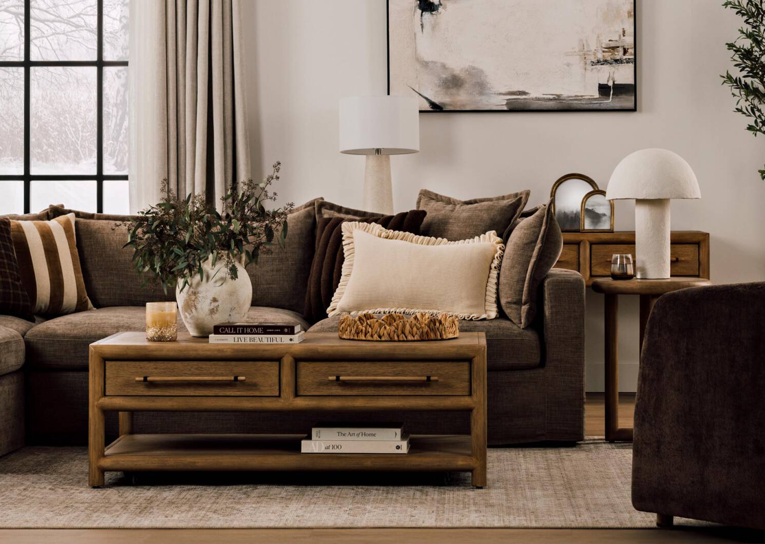 Table d’appoint ronde Jayman -Cava sés.