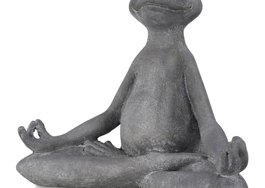 Asana Yoga Frog Mudra Hands Grey