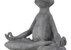 Asana Yoga Frog Mudra Hands Grey