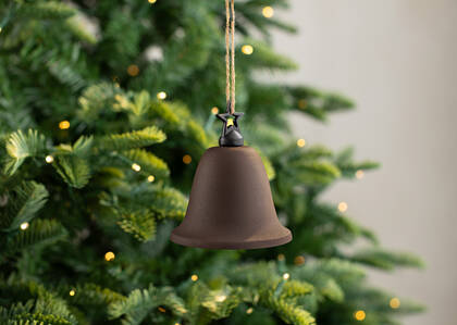 Star Cap Bell Ornament