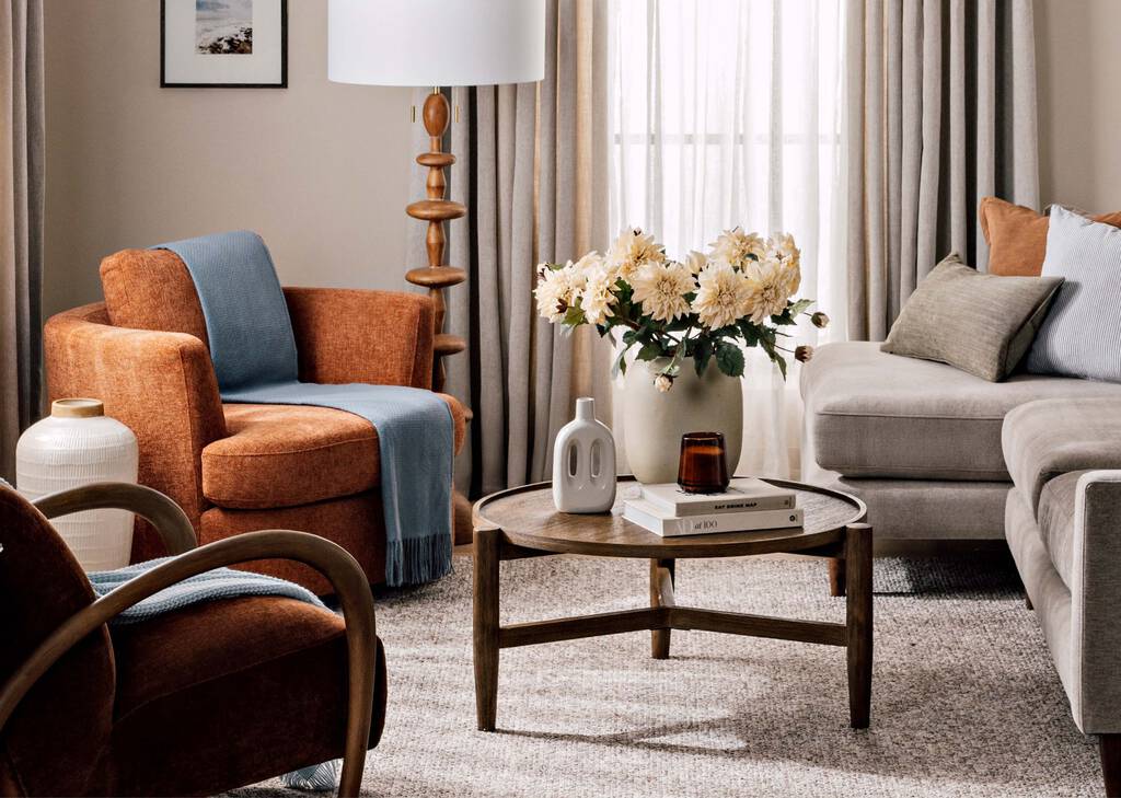 Vaughn Throw Sea Blue