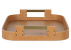 Riva Rectangular Tray Tan