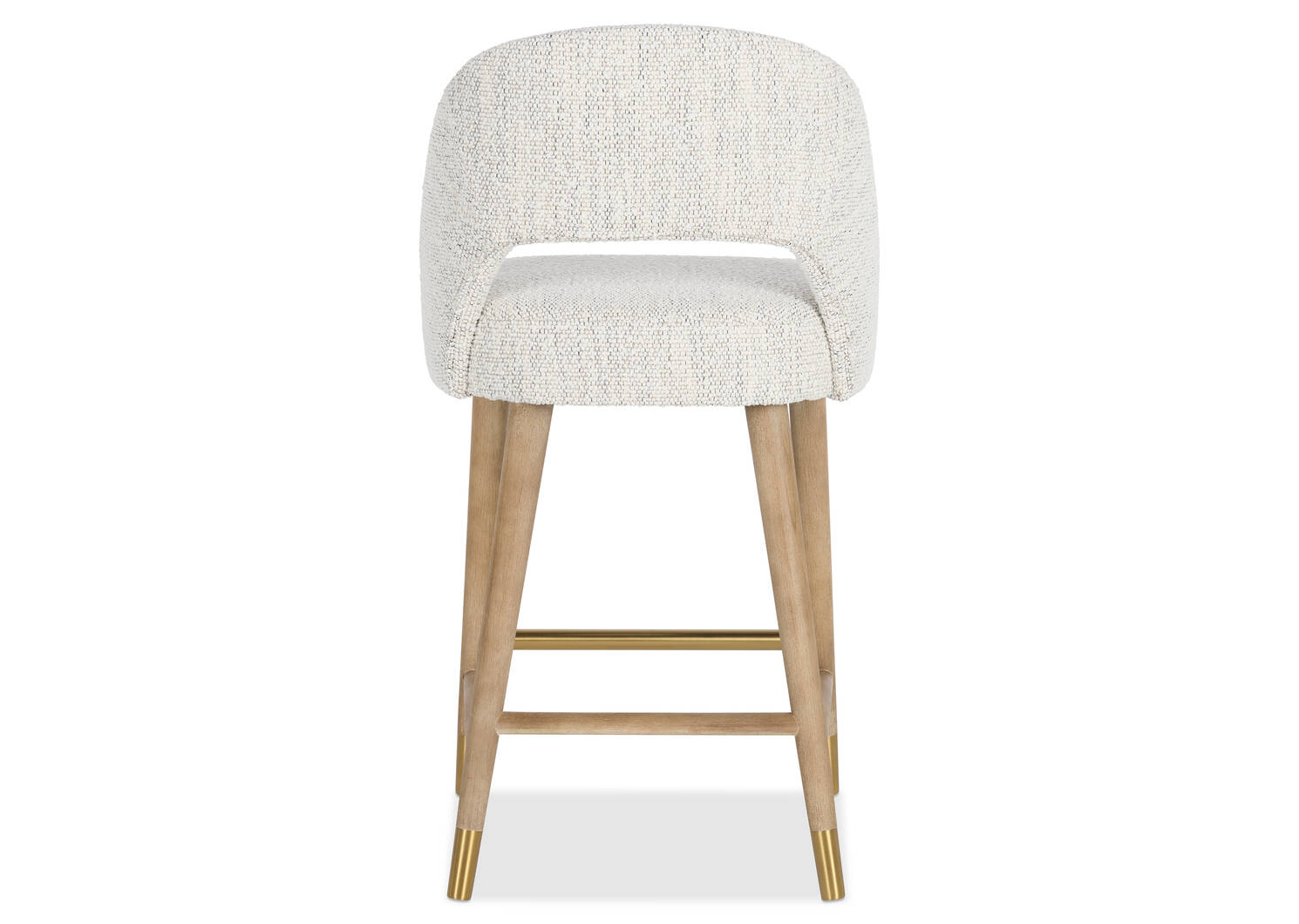 Tabouret Jerusha -Luly poivre/faon
