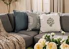 Soraya Pillow 20x20 Sage/Ivory