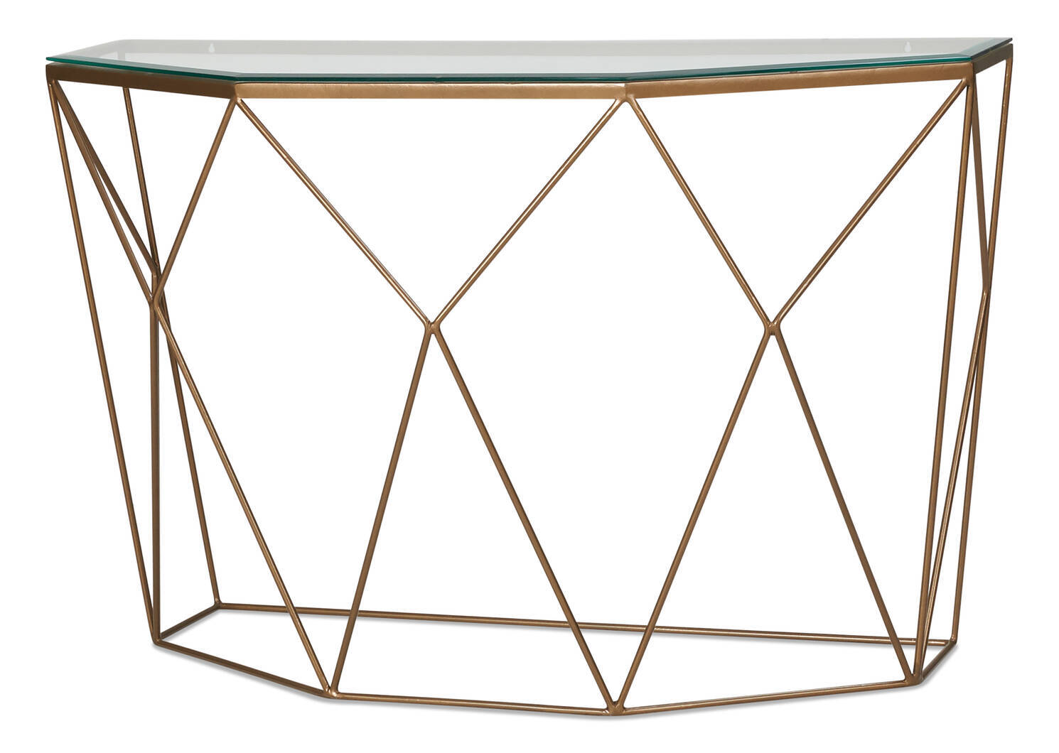 Stella Console Table -Brass