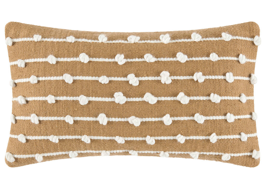 Cayo Outdoor Pillow 14x24 Flaxen/Ivor