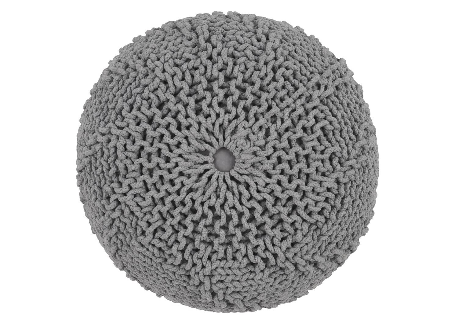 Roper Pouf Grey Mist