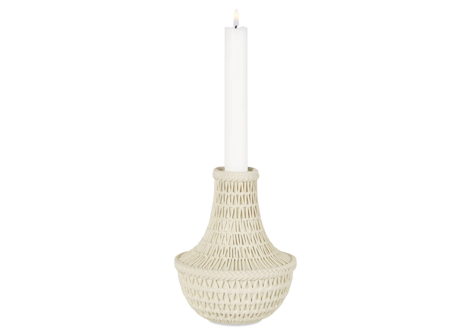 Jaela Candle Holder Sand
