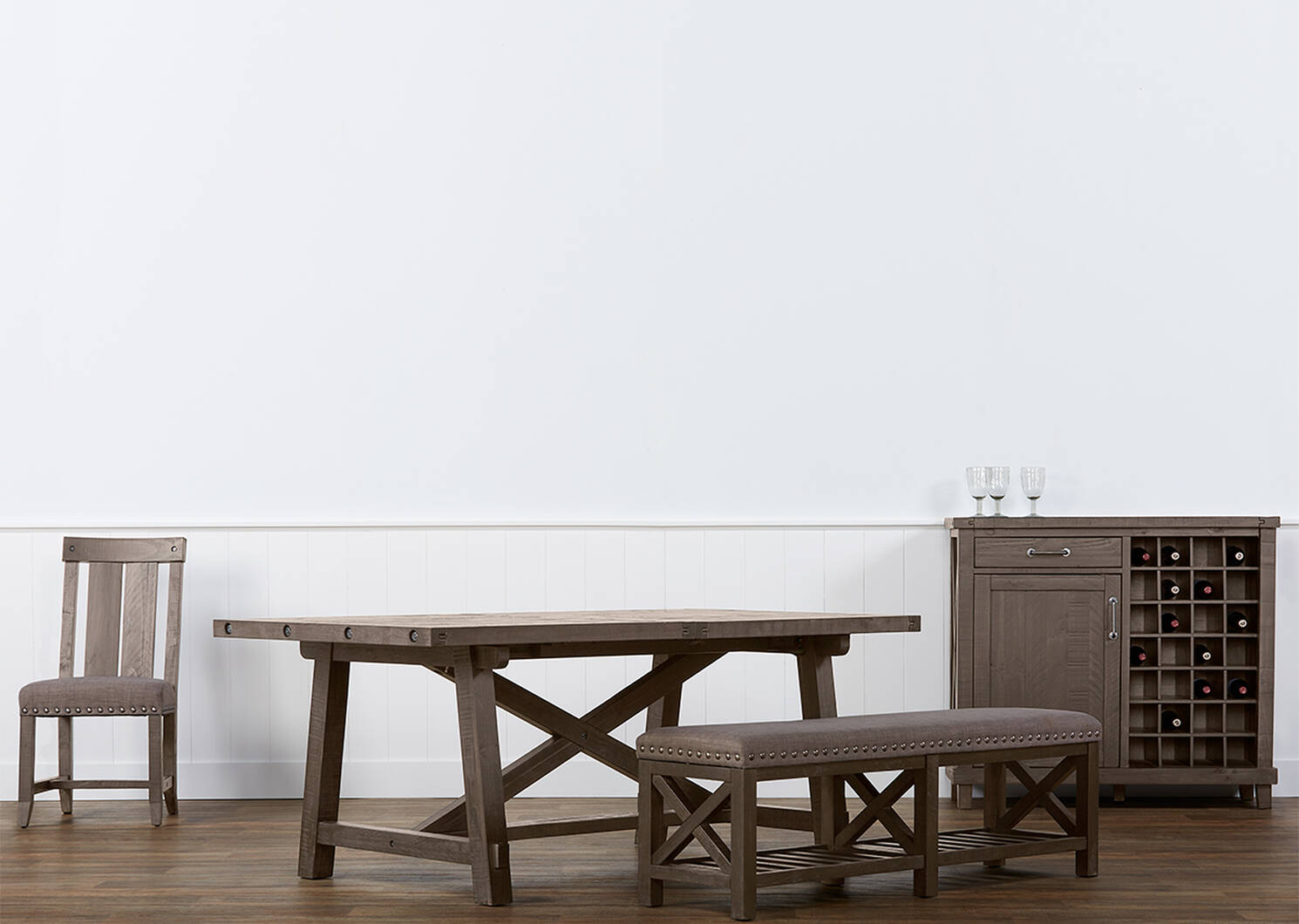 Ironside Dining Chair -Rustic Grey