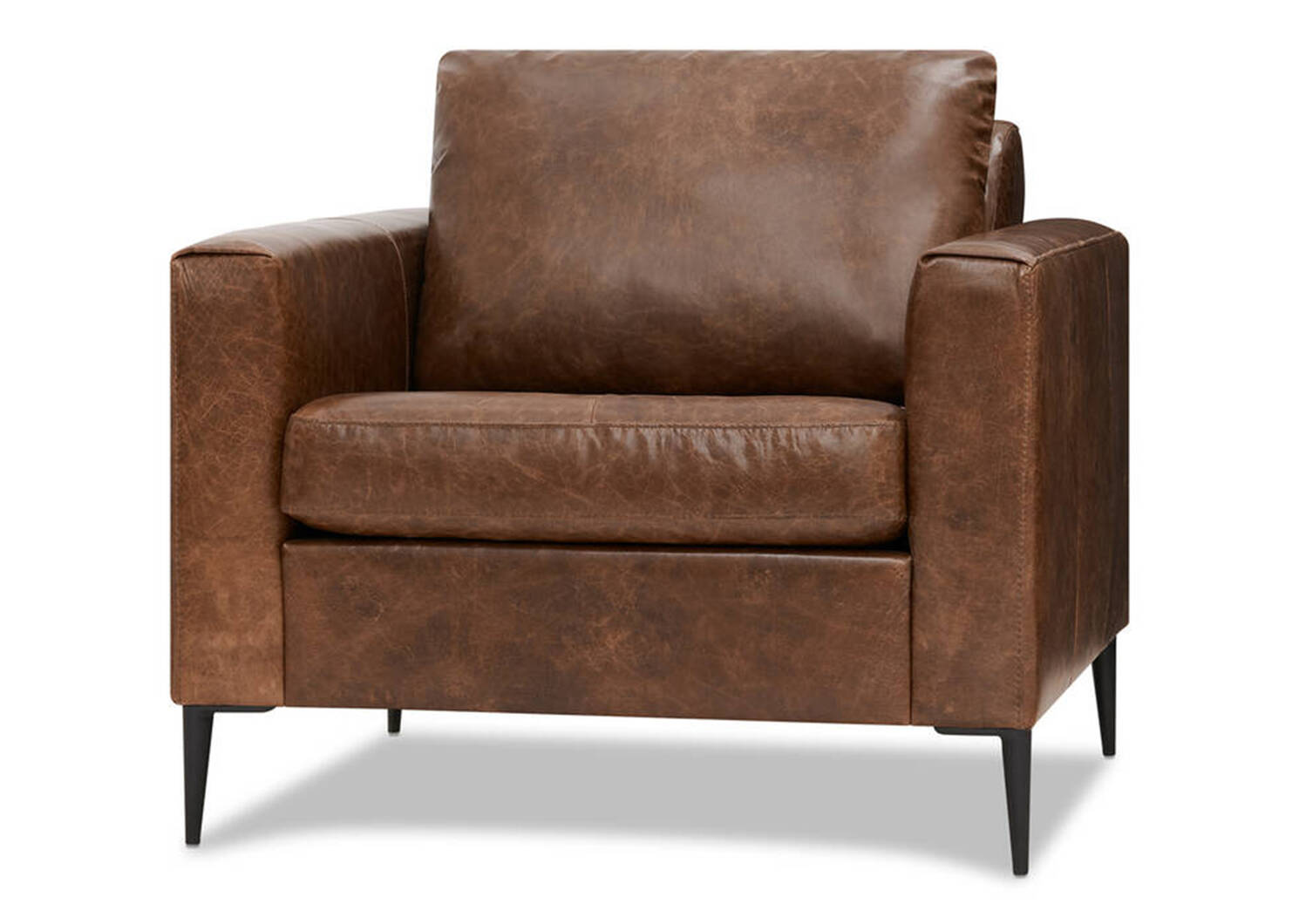 Lucca Custom Leather Armchair