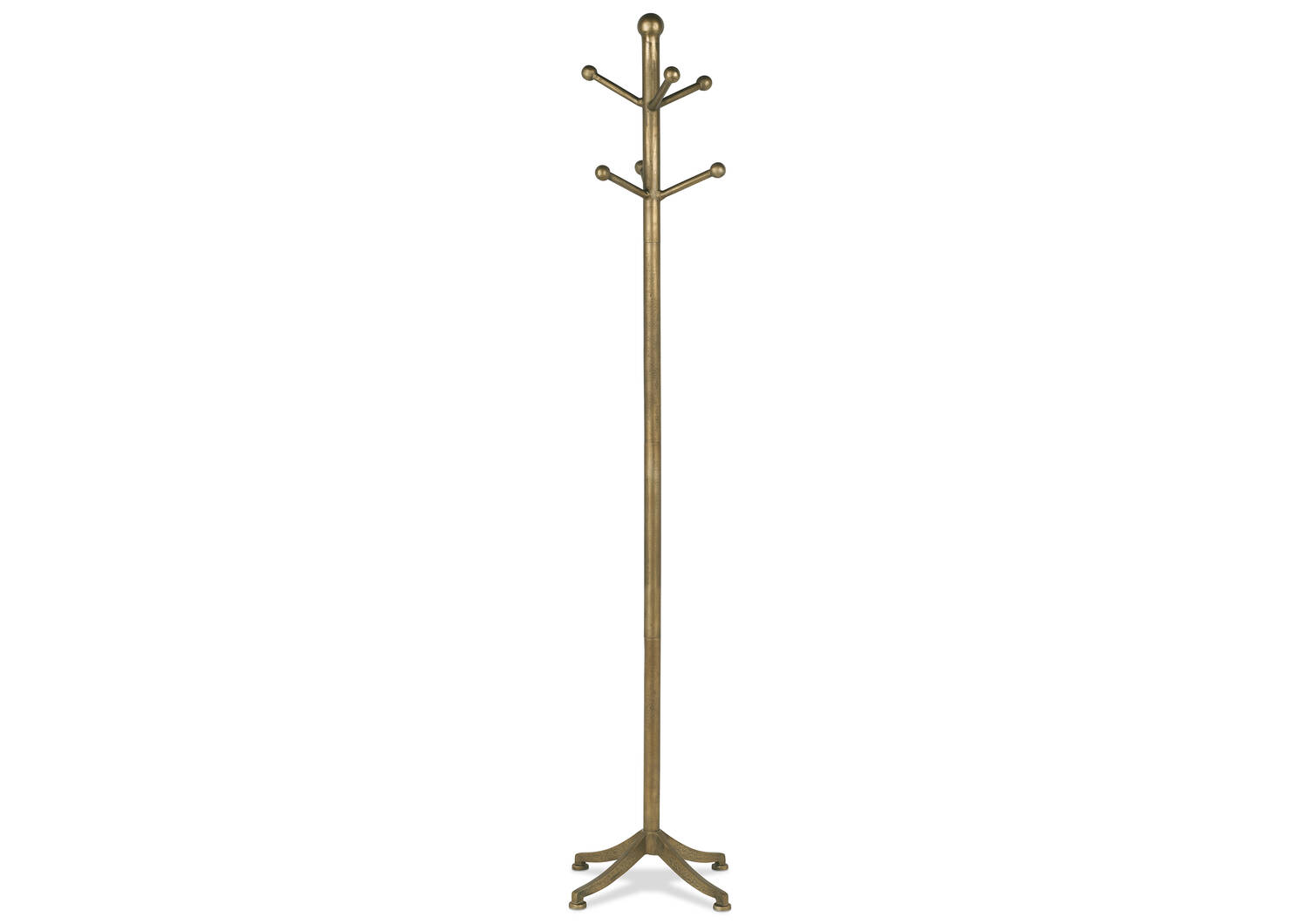 Avalene Coat Rack Antiqued Brass
