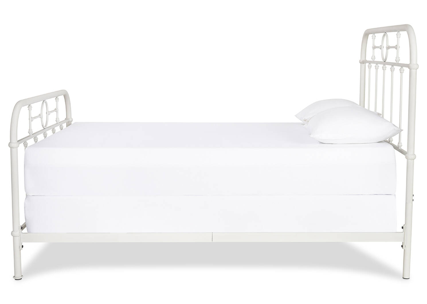 Izadore Bed -White, KING