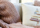 Rosalind Throw Ballet Pink