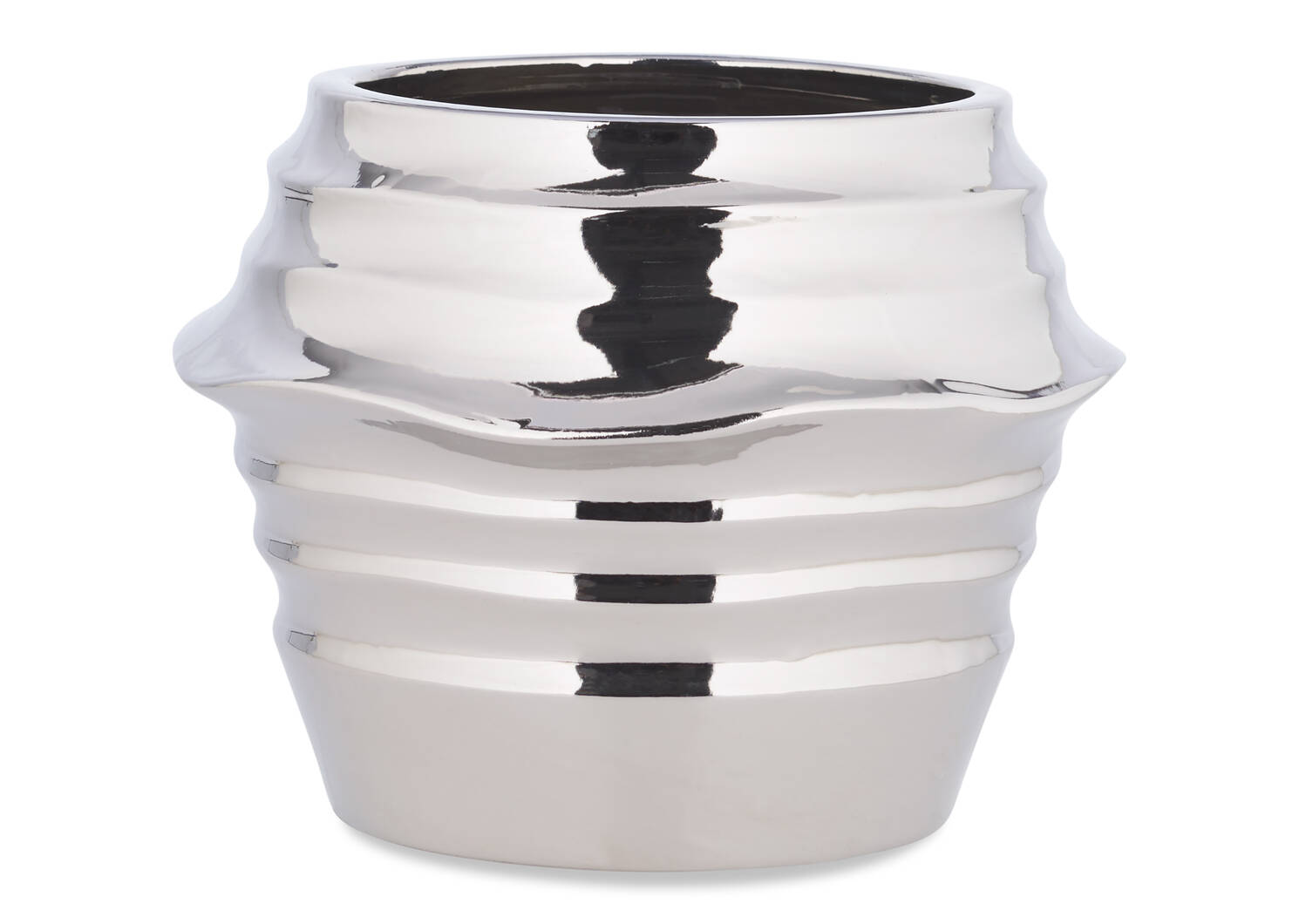 Petit vase Draven argent&eacute;