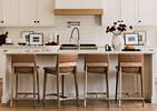 Tabouret en cuir Ciera -Olson chameau