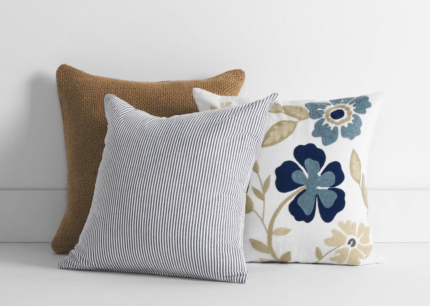 Caitlin Cotton Pillow 20x20 Caramel